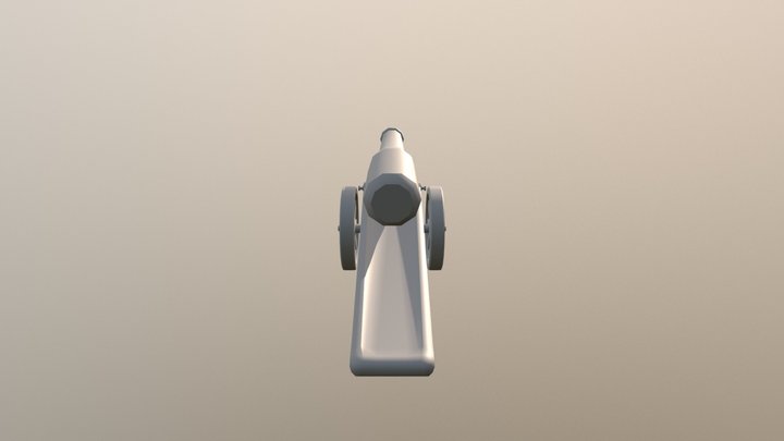 Cannon 3D Model