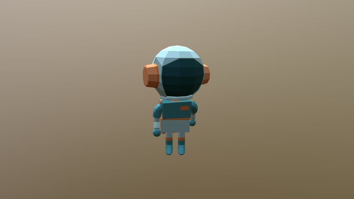 Rogue Rover Colonist Idle 3D Model