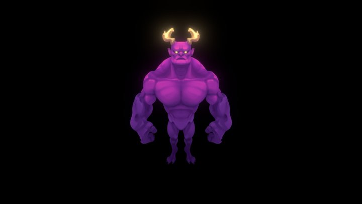 Strange Horns 3D Model
