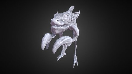Csirkelabucapasarkany 3D Model