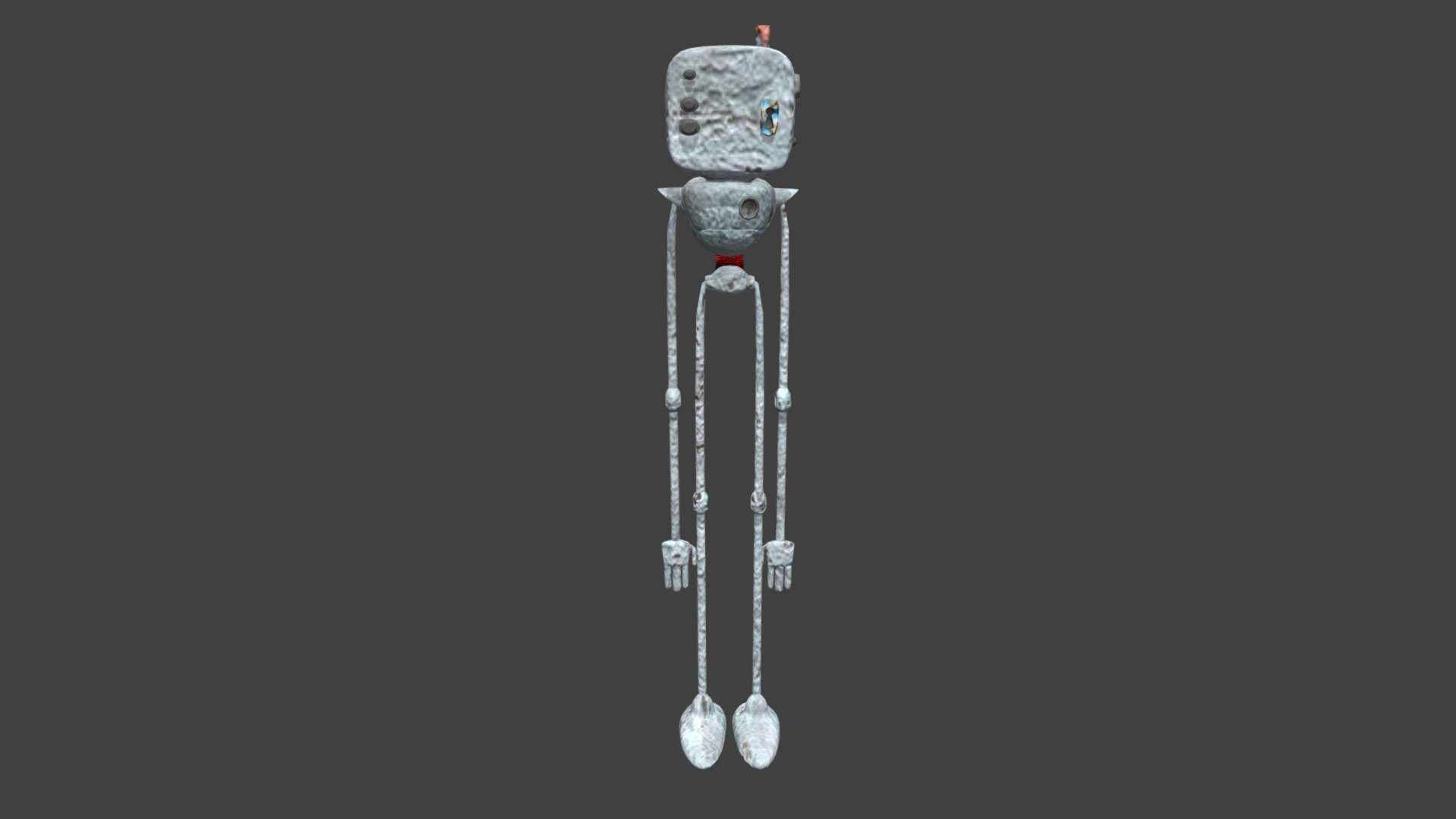 Square Robot. - 3D model by Helen Barnby (@slinkydink) [a57a066 ...