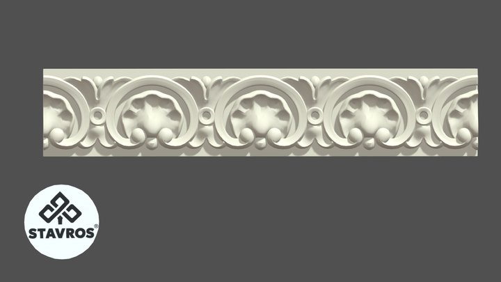 Stavros Polyurethane Carved Linear Mouldings