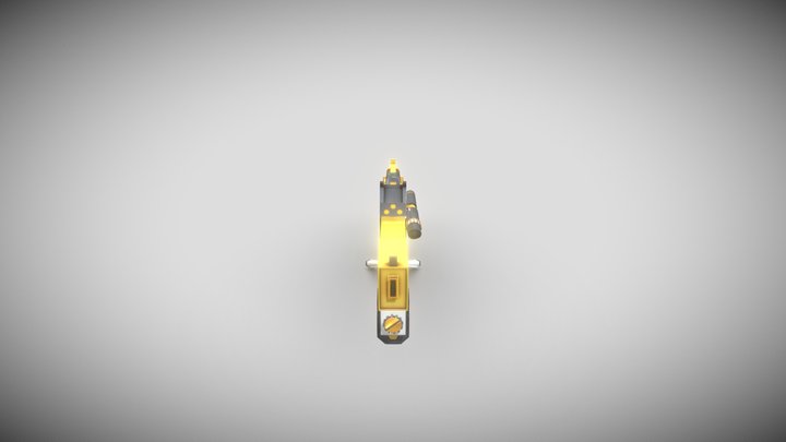 Sci fi Sniper 3D Model