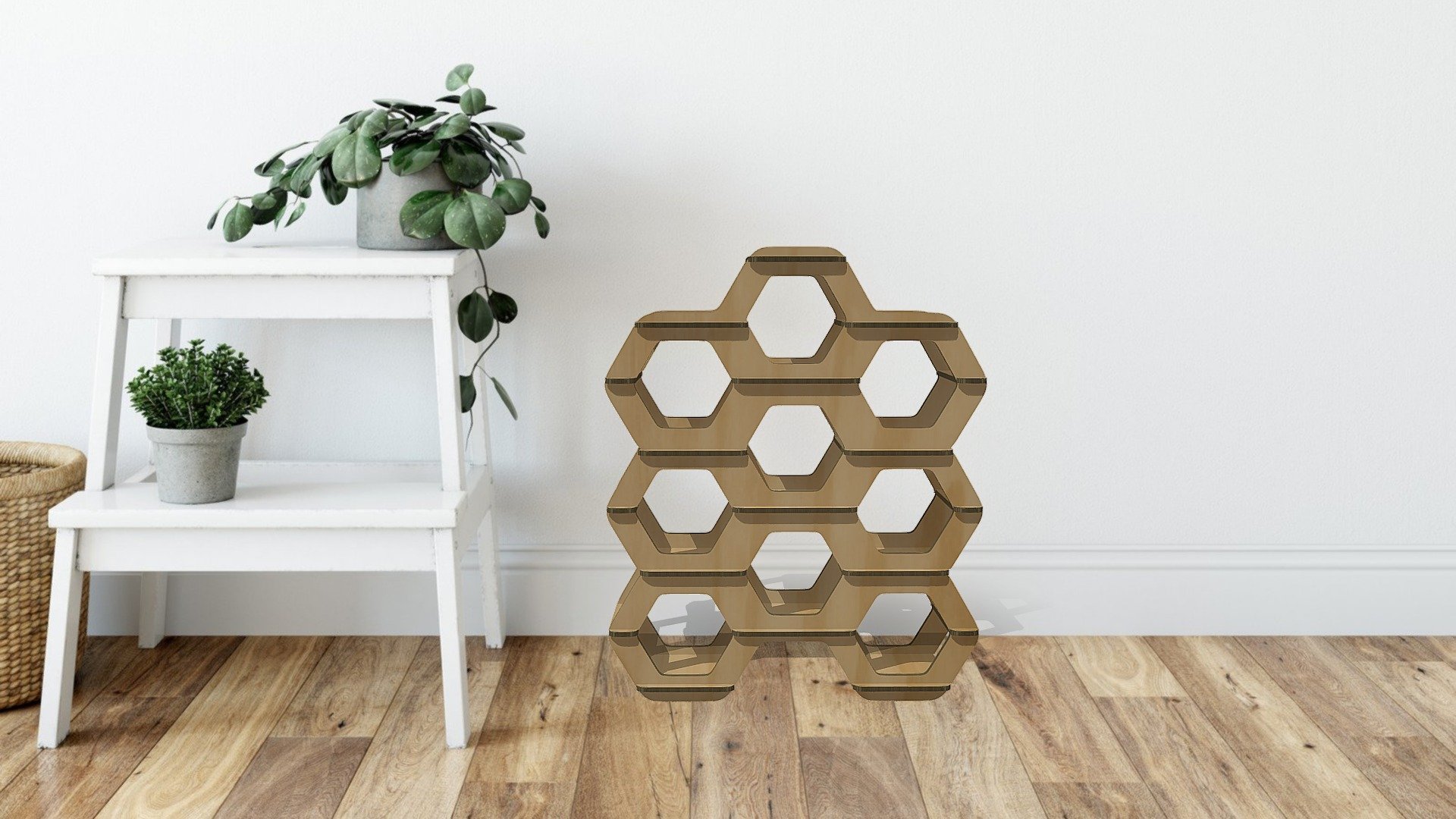 Honey shelves in wood by Sofs 3D model by Sofsdesigns [a57bad6