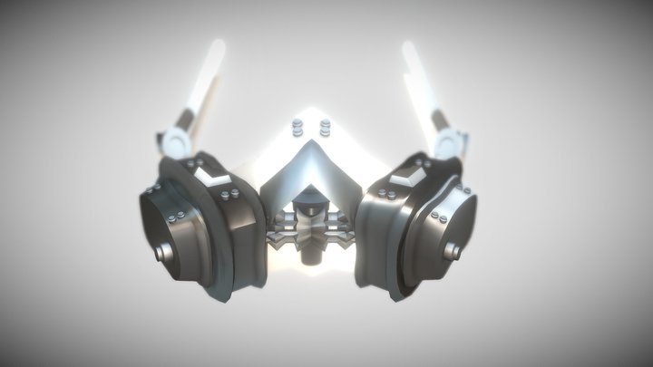 A| Gas Mask 3D Model