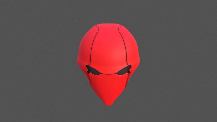 Red Hood (Custom Design Version 1) 3D Model
