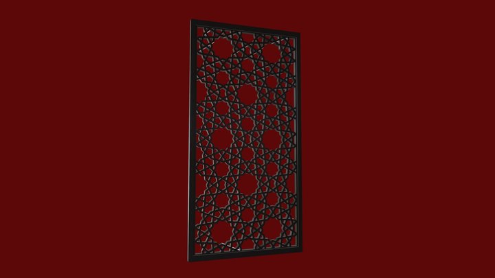 partition panel-6 3D Model