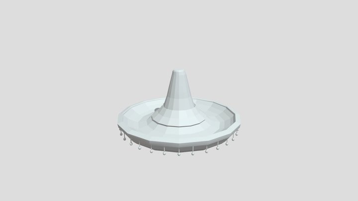 Charro Hat 3D Model