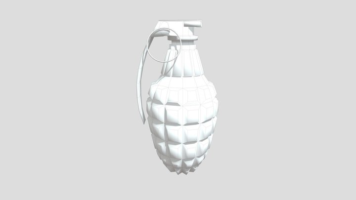 Grenade frag 3D Model
