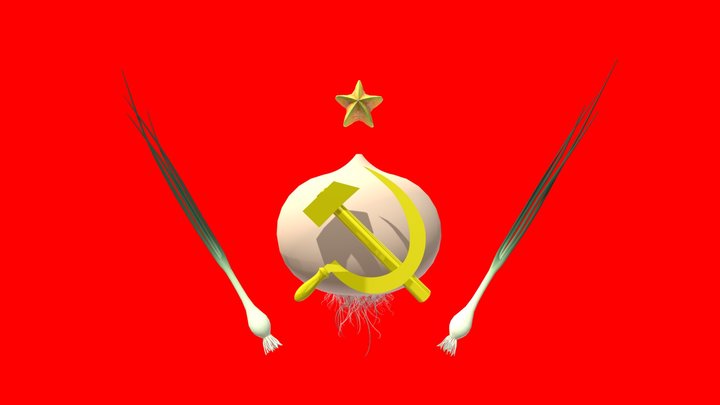 The Soviet Onion 3D Model