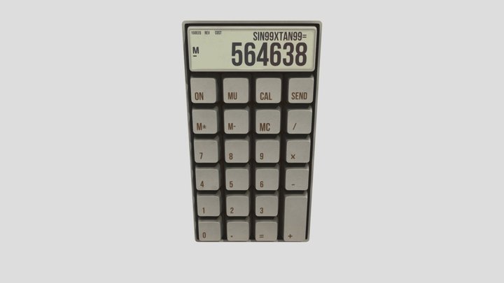 Calculadora del Amor 3D Model