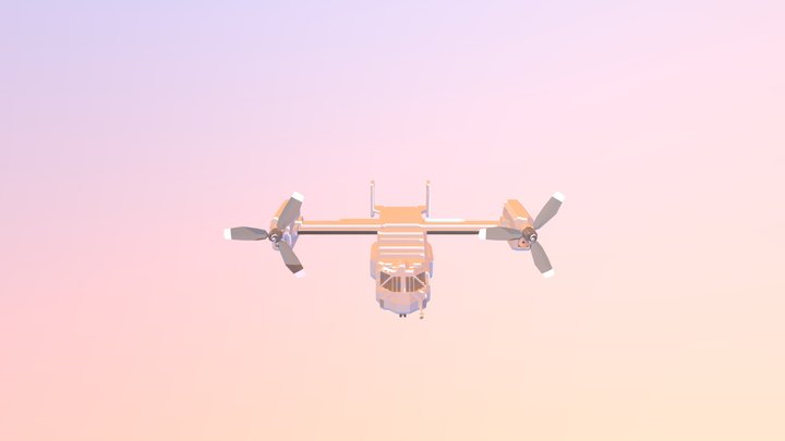 Boeing/Bell V-22 Osprey 3D Model