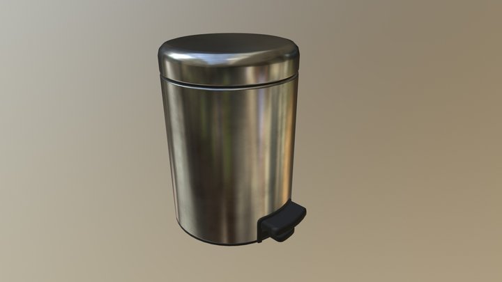 Bathroom Bin 3D Model