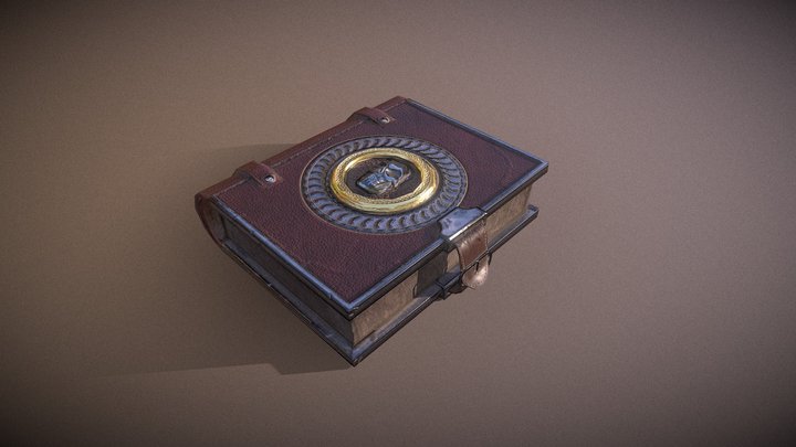 Spellbook 3D Model
