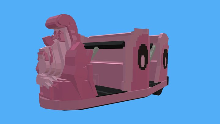 Disneyland Alice in Wonderland Ride Vehicle 3D Model