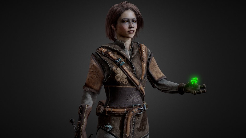 Fia - Female Witcher