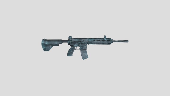 冰霜m4 3D Model