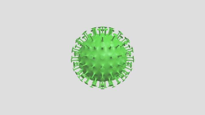 Influenzavirus 3D Model