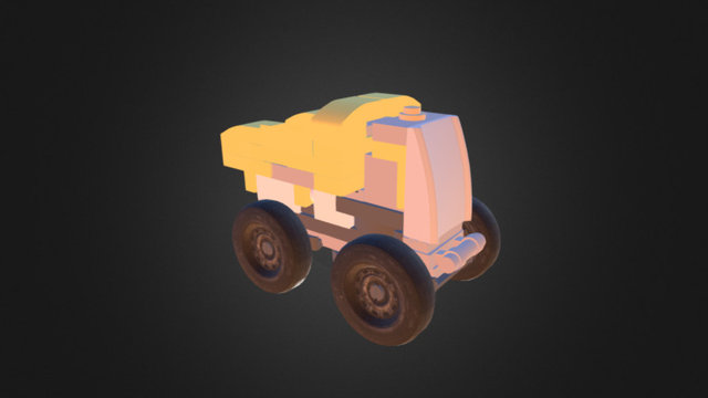 Lego car 3D Model