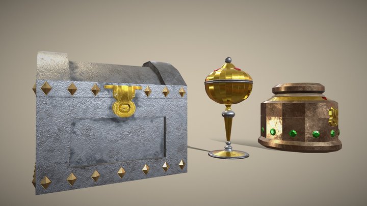 Presents for the King 3D Model