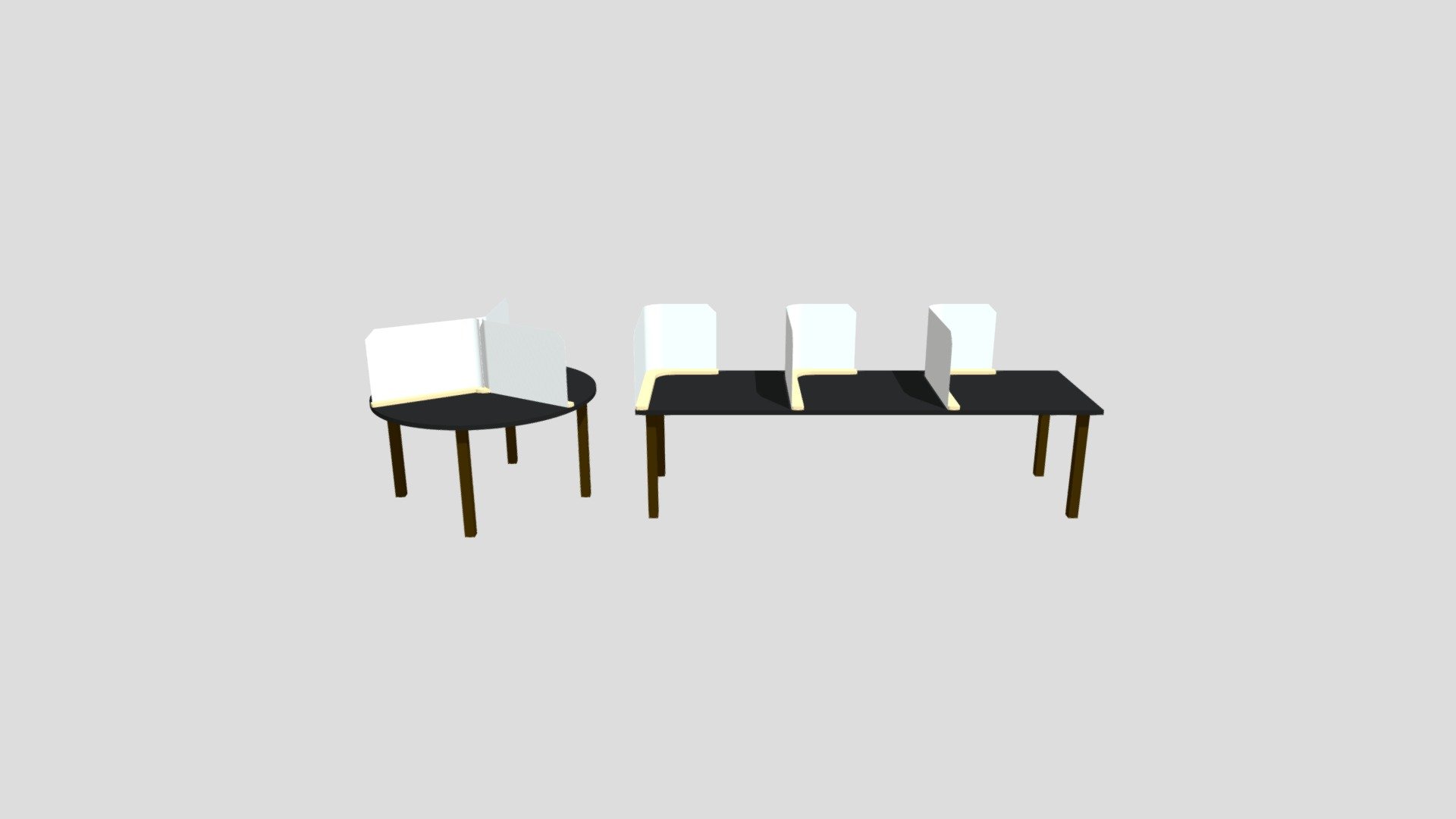 Desks — Sketchfab embed 3D viewer
