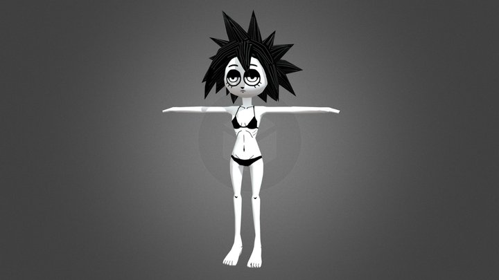 (OLD) NIA (I can't sleep) - BEACH VERSION 3D Model