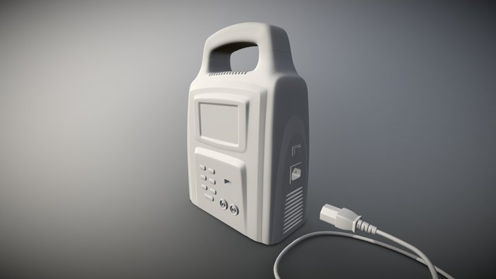 UPS highpoly 3D Model