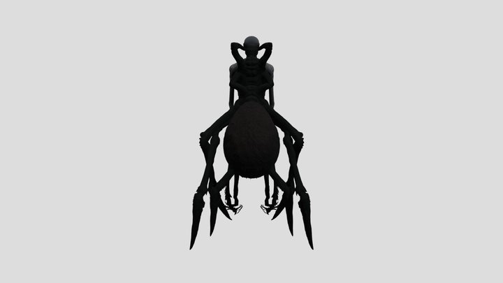 Horror creature 3d model 3D Model