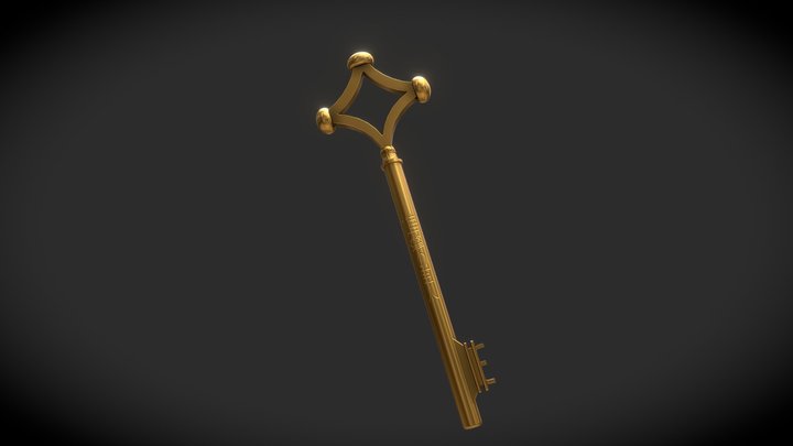 Attack on Titan (Eren's Basement Key) 3D Model