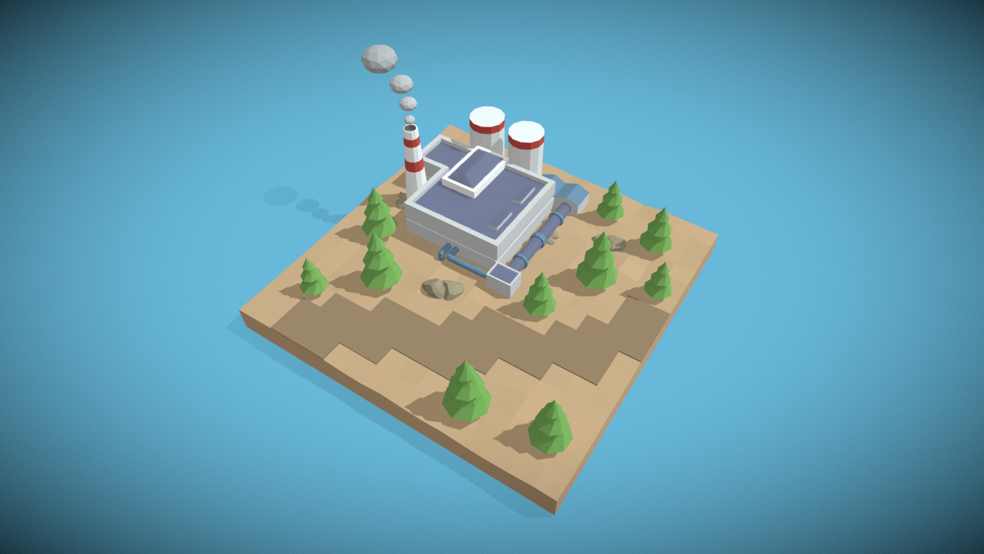 Lowpoly Factory