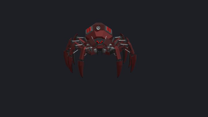 Talon Spider Vessel 3D Model