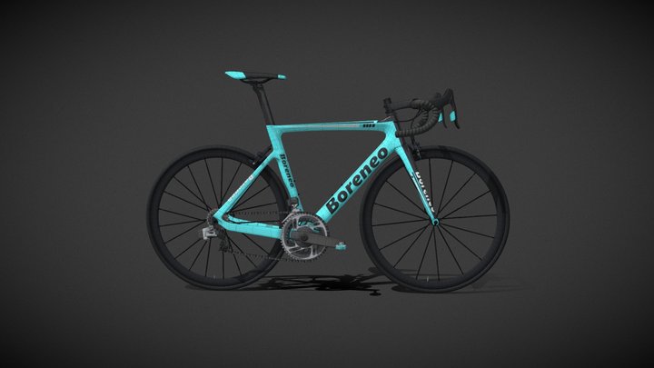 BlueArchive Shiroko's Roadbike 3D Model