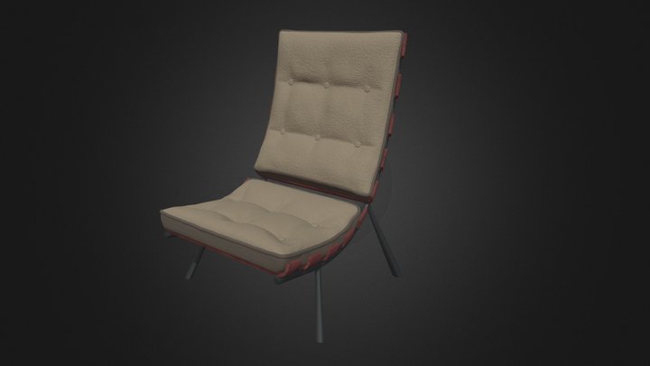 Curved Lounge Chair
