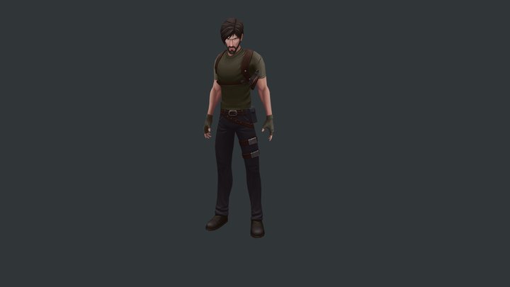Hitman 3D Model