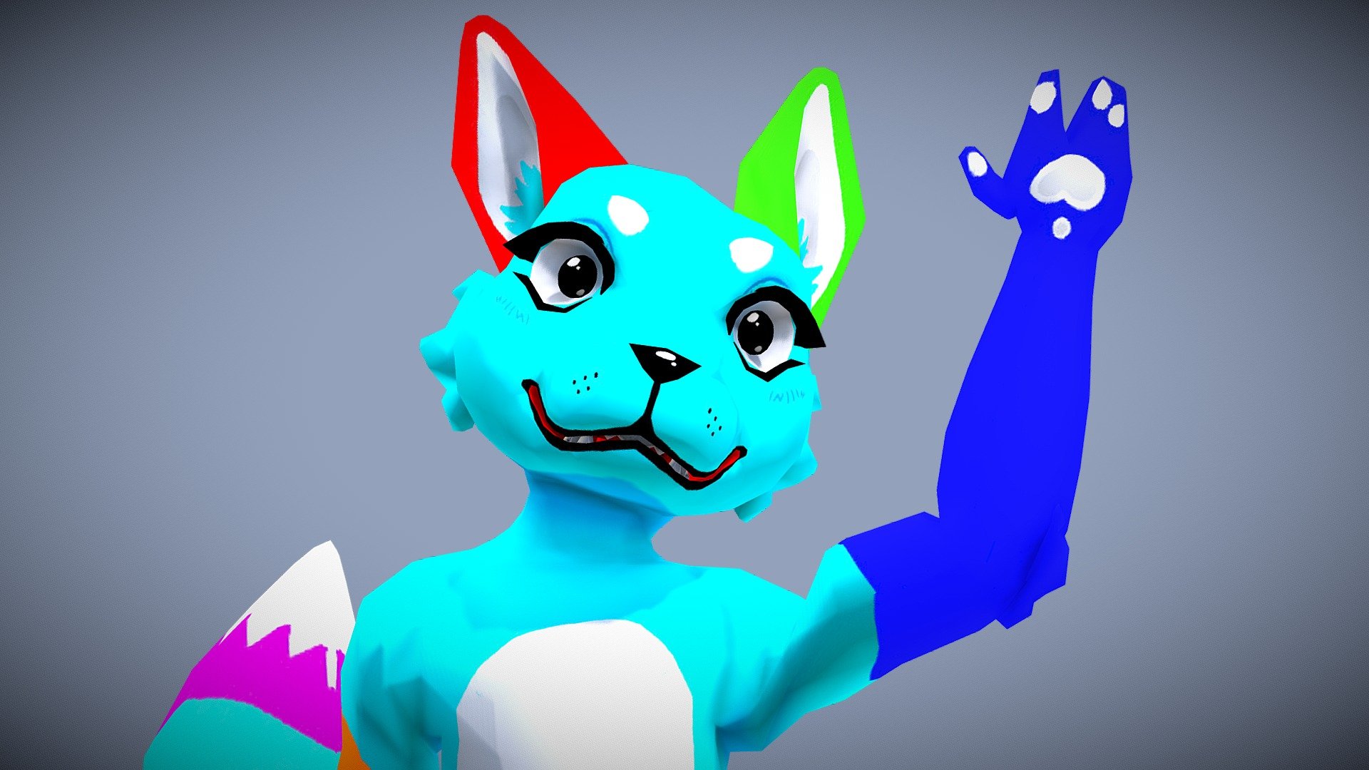 Marker Cat! [VRChat Avatar] - 3D model by S0ULESSB0NES [a5899c6 ...