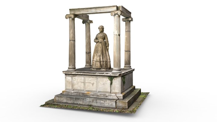 Funerary monument for Zerlendi family 3D Model