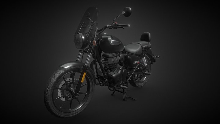 RE Motorcycle 3D Model