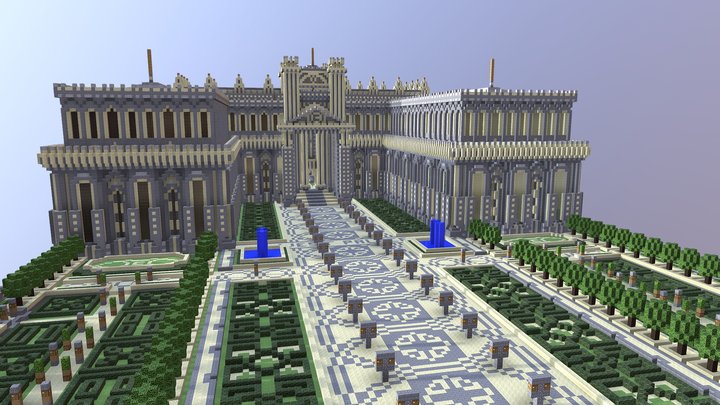 Minecraft - West Palace 3D Model