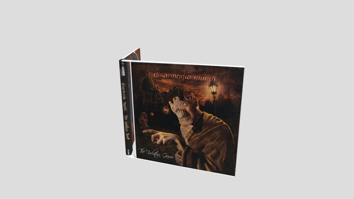 The Isolation Game - 3D CD Case 3D Model