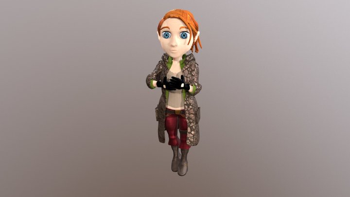 Lily 3D Model