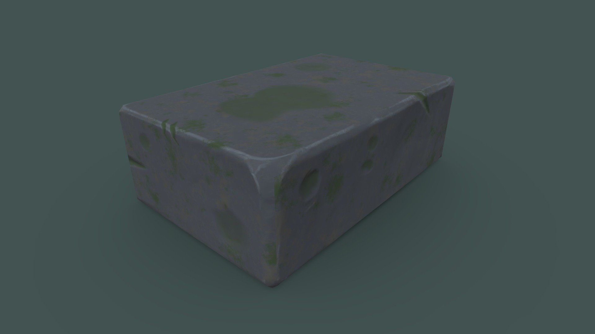 Stylized Mossy Brick