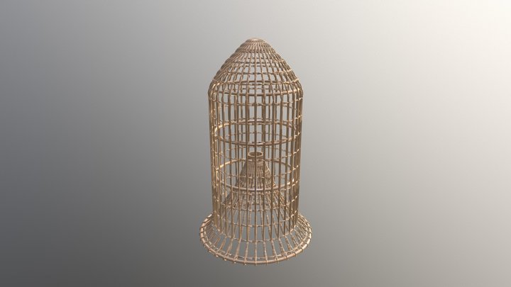 Large Fish Trap 3D Model