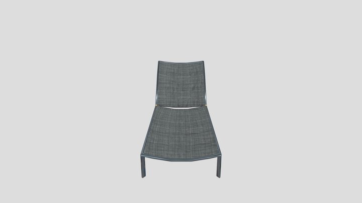 Pool Lounge Chair 3D Model