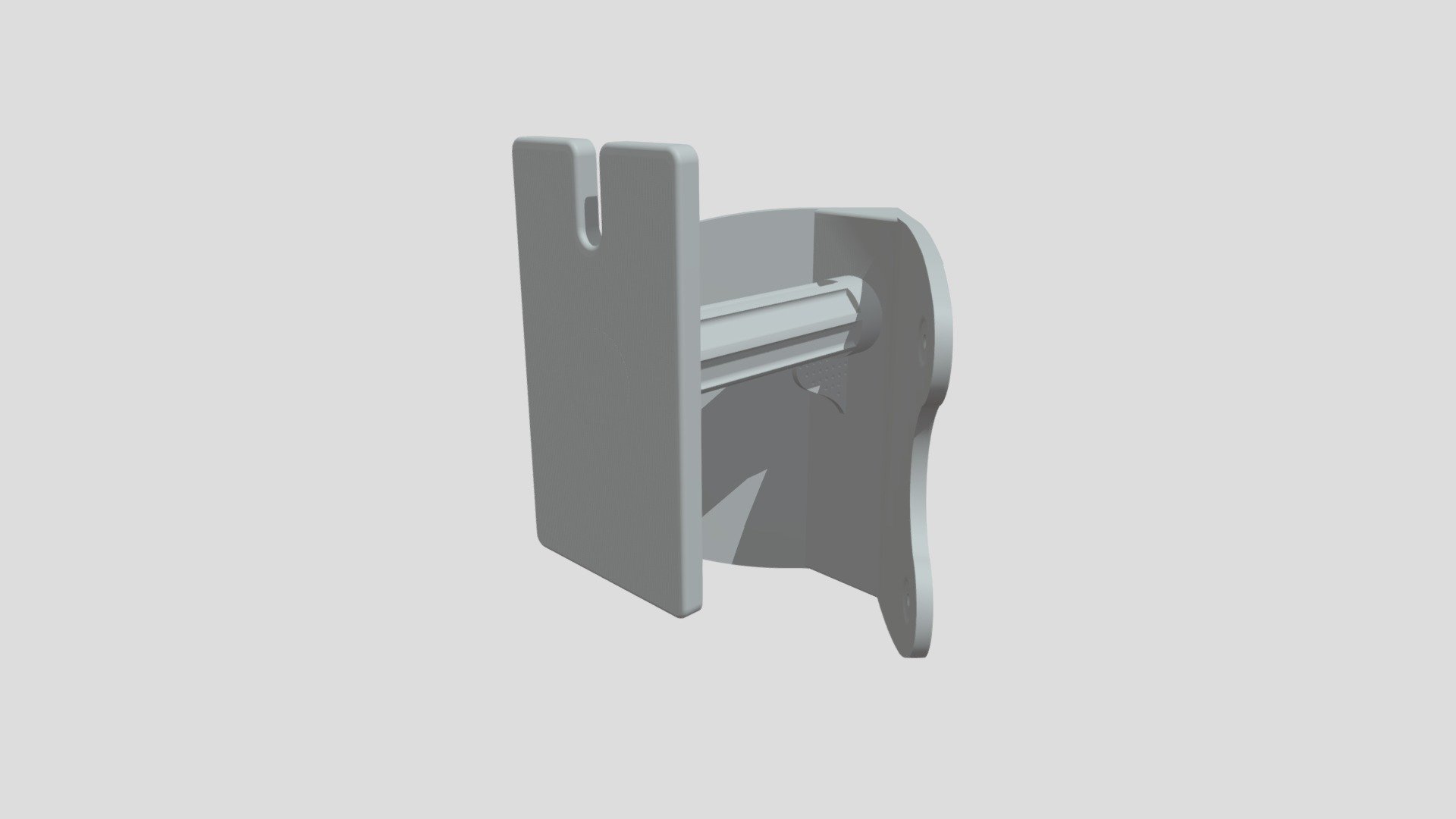 Hidden speaker bracket