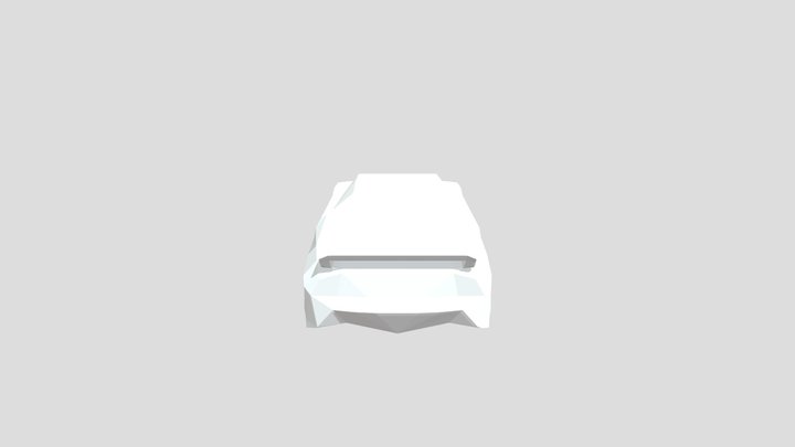 Low Poly RX-7 (Sem Textura) 3D Model