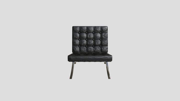 Art Deco Chair 3D Model