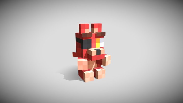 Toy Foxy 3D Model
