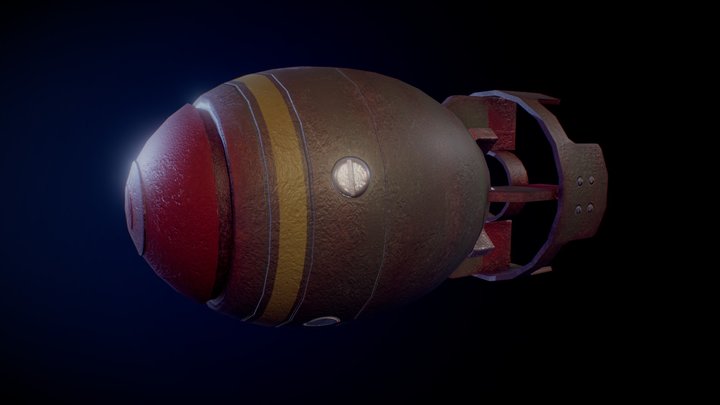 Fallout Mini Nuke 3D Model