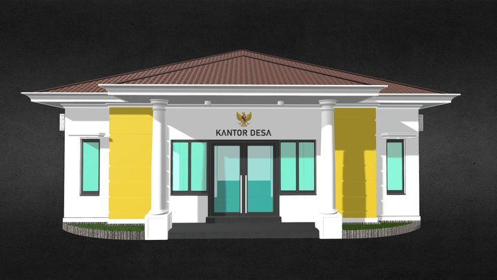 The Village Classic Office 3D Model