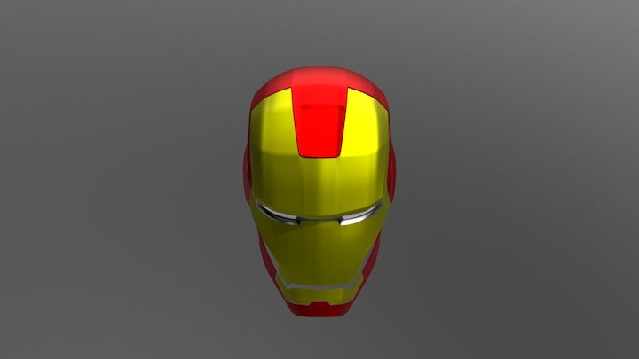 Iron Man (Helmet) 3D Model